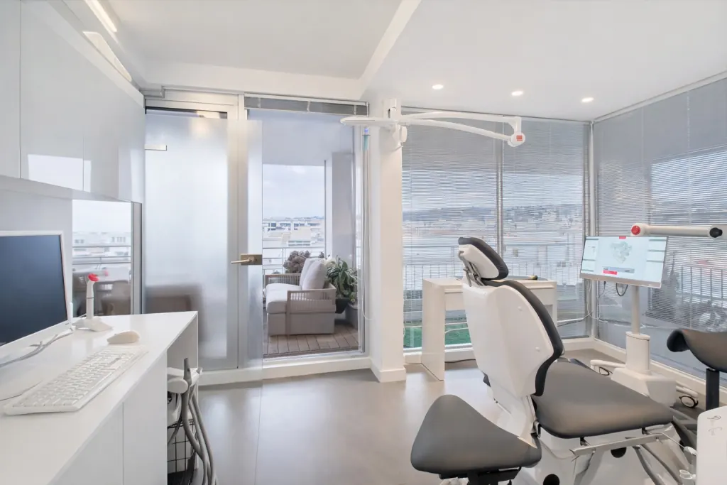 Ambiance d'une salle de soins du cabinet Dr Carijn
